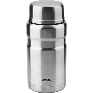 KingHoff Termos obiadowy KH-1458 0.75 l Srebrny 6374941 5908287214583