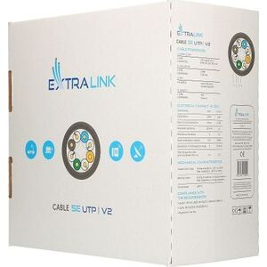 ExtraLink ExtraLink CAT5E UTP (U/UTP) V2 INDOOR TWISTED PAIR 305M 6403418 5903148910055