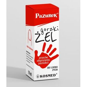 Kosmed Pazurek Gorzki Żel przeciw obgryzaniu paznokci 10ml 6410628 5907681800026