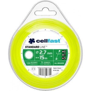 Cellfast żyłka tnąca standard 2,7mm / 15m, okrągła (35-006) 6411334 5907553507312
