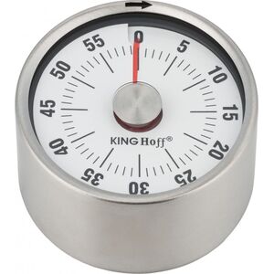 Minutnik KingHoff mechaniczny srebrny (KH-3176) 6412537 5908287231764