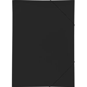Pagna Teczka A3 PP 3 Einschlagklappen schwarz 6415310 4009212048844