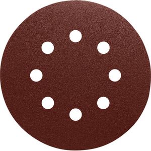 Klingspor krążek ścierny 125mm PL28CK granulacja 80 GLS5 8 otworów 50 sztuk (270679) 6416184 5907560040086