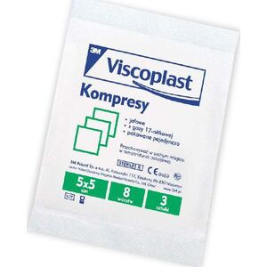 3M Kompresy gaz.jał.17 nit. 8 warstw 5x5 cm 3 6425648 5902658662119