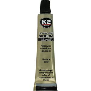 K2 K2 Czarny silikon wysokotemperaturowy do 350°C tubka 21g uniwersalny 6448338 5906534003362