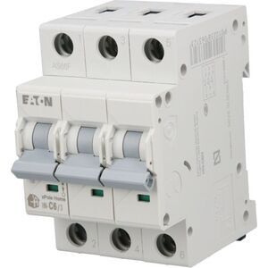 Eaton Wyłącznik nadprądowy 3P C 6A 6kA AC xPole Home HN-C6/3 194888 6458933 9010238063723