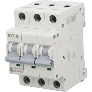 Eaton Wyłącznik nadprądowy 3P B 40A 6kA AC xPole Home HN-B40/3 194885 6458944 9010238063693