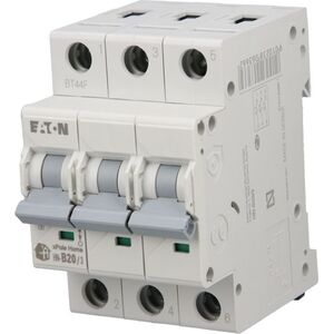 Eaton Wyłącznik nadprądowy 3P B 20A 6kA AC xPole Home HN-B20/3 194882 6458958 9010238063662