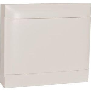 Legrand Rozdzielnica modułowa natynkowa PRACTIBOX S 2x18 drzwi białe 137427 6459700 3414971199255