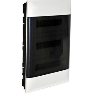 Legrand Rozdzielnica modułowa podtynkowa PRACTIBOX S 3x18 drzwi przezroczyste 137378 6459703 3414971199118