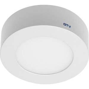 Lampa sufitowa GTV Oprawa downlight LED ORIS PLUS 7W 560lm 120° IP20 3000K natynkowa biała LD-ORN07W-CBP 6460053 5902801243530