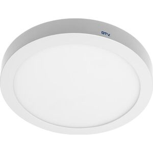 Lampa sufitowa GTV Oprawa downlight LED ORIS PLUS 24W 2000lm 120° IP203000K natynkowa biała LD-ORN24W-CBP 6460057 5902801243882