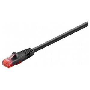 Goobay Kabel krosowy outdoor patchcord U/UTP kat.6 CU czarny 40m 55436 6460150 4040849554360