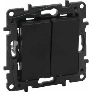 Legrand Niloe Step - łącznik świecznikowy 10 AX- kolor czarny 863505 6461055 3414971841369