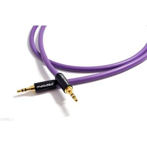 Kabel Melodika Jack 3.5mm - Jack 3.5mm 20m fioletowy 6461729 5907609001610