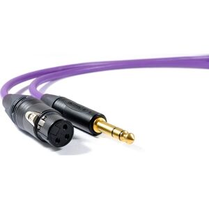 Kabel Melodika Jack 6.3mm - XLR 5m fioletowy 6466705 5907609005335