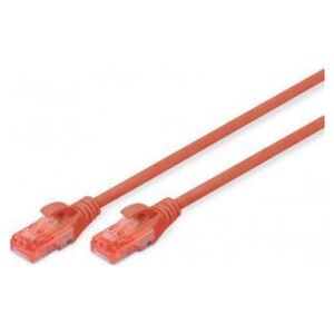 Digitus Digitus U-UTP PatchCord Cat6. LSOH CU. Red. 0.25m 6488505 4016032387572