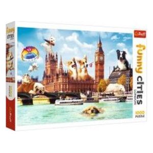 Trefl Puzzle 1000 elementów - Psy w Londynie 6503992 5900511105964