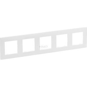 Legrand Niloe Step - ramka pięciokrotna 5x - kolor biały 863195 6505611 3414971836440