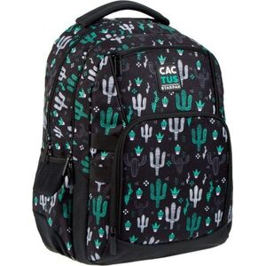 Starpak Plecak szkolny Cactus czarny 6526442 5903246490695