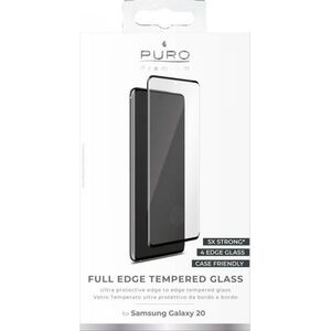 Puro Puro Premium Full Edge Tempered Glass Case Friendly do Samsung Galaxy S20 6532706 8033830289118