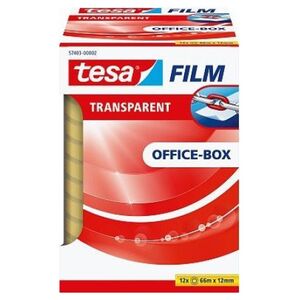 Tesa tesafilm Office Box 12 Rollen 66m 12mm transparent 6549236 4042448035929