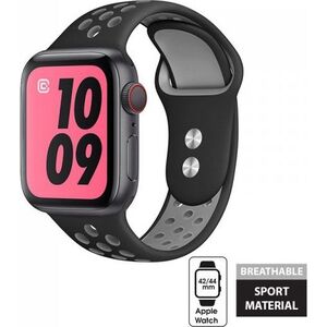 Crong Crong Duo Sport Band - Pasek Apple Watch 42/44 mm (szary/czarny) 6559071 5907731983686