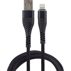 Kabel USB Libox USB-A - Lightning 1 m Czarny (BX8677) 6578152 5902689075858