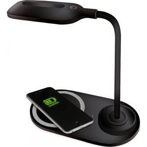 Lampka biurkowa Platinet czarna  (PDL1930B) 6592886 5907595452489