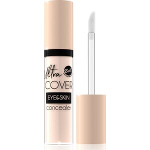 Bell Ultra Cover Eye & Skin  Korektor intensywnie kryjący w płynie 01 Light Ivory 5g 6593691 5902082532583