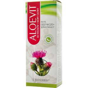 Kosmed Kosmed Aloevit Płyn odżywczo-wzmacniający do włosów i skóry głowy 100ml 6600109 5907681800057