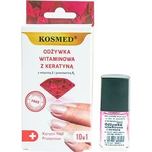 Kosmed Odżywka do paznokci witaminowa z keratyną 10w1 9ml 6602274 5907681800545