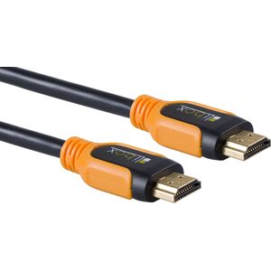 Kabel Libox HDMI - HDMI 10m żółty (LB0056-10) 6602832 5902689075285