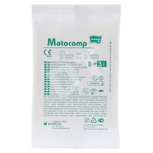 Staples Kompresy gazowe jałowe 9x9cm, 3 sztuki 6604824 5900516707156