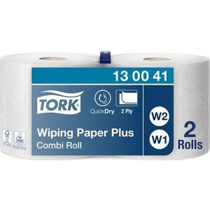 Staples TORK Czyściwo przemysłowe, w małej roli 420 Performance, białe (23,5cm x 255m) 6609584 7322540182293