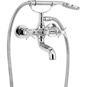 Bateria wannowa Deante BAT. TEMISTO CHROM WANNOWA Z KOMPLETEM NATRYSKOWYM 6611631 5908212075715