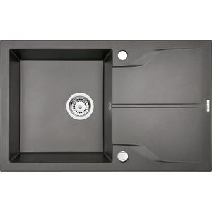 Zlewozmywak Deante .ANDANTE ANTRACYT METALIK GRANIT 1K Z/O 780X490X194+SPACE SAVER 6612692 5908212082218