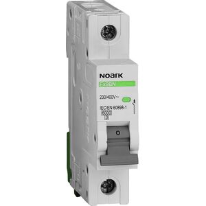 Noark Wyłącznik nadprądowy 1P B 16A 6kA AC Ex9BN 100008 6629159 8592765000095