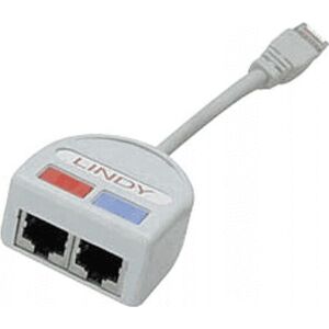 Lindy Lindy Port Doubler UTP 2x 10/100BT RJ-45 Splittercat.5 2xEt 6630042 4002888340021