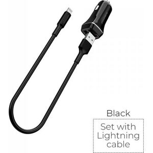 Ładowarka Borofone 2x USB-A 2.4 A  (BFO-BZ2-L-B) 6640078 6957531081890