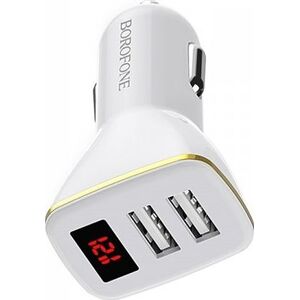 Ładowarka Borofone 2x USB-A 2.1 A  (BFO-BZ11-W) 6640083 6931474701855