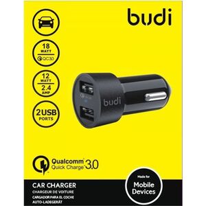 Ładowarka Budi 2x USB-A 3 A  (BD622Q) 6640089 6971536920305