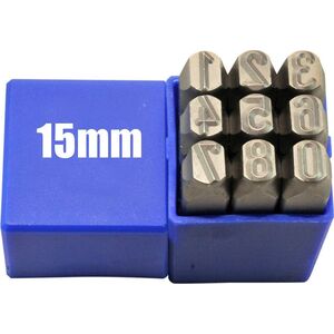 Beta Tools BETA ZNACZNIKI CYFRY 15mm /100150K0 BE100150K0 6699750 4021878001506