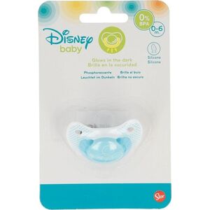 Disney Mickey Mouse - Smoczek silikonowy w anatomicznym kształcie 0 - 6 m (świecący w ciemnośći) uniwersalny 6770544 8412497907953