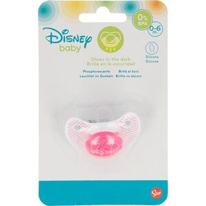 Disney Mickey Mouse - Smoczek silikonowy w anatomicznym kształcie 0 - 6 m (świecący w ciemnośći) uniwersalny 6770545 8412497908004
