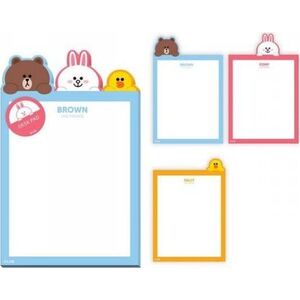 Line Friends LINE FRIENDS - Notatnik do zapisków uniwersalny 6784557 5055918633180