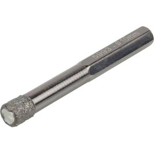 Wolfcraft Wiertło diamentowe do płytek 10 mm Wolfcraft, z parafiną 6869811 4006885599307