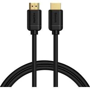 Kabel Baseus HDMI - HDMI 1m czarny (56827) 6872721 6953156222519