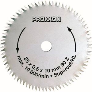 Proxxon Tarcza tnąca do pilarki FKS/E, 80 zębów (PR28731) 6894721 4006274287310