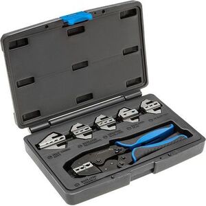 Högert Technik Szczypce do zaciskania z wymiennymi szczękami, 6 szt. HT1P176 6895418 5902801004612
